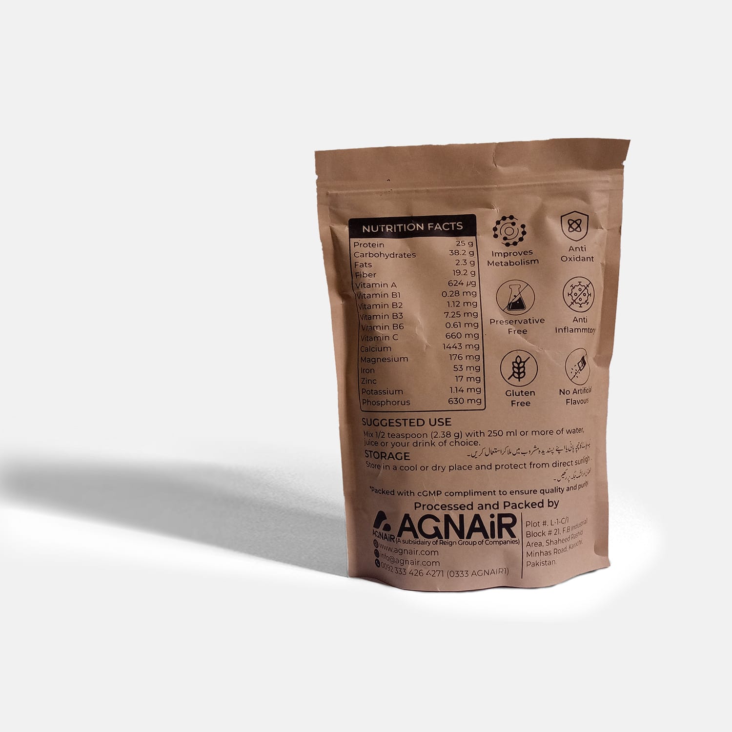 Moringa Powder – Pure Leaf Extract (500g) - Image 2