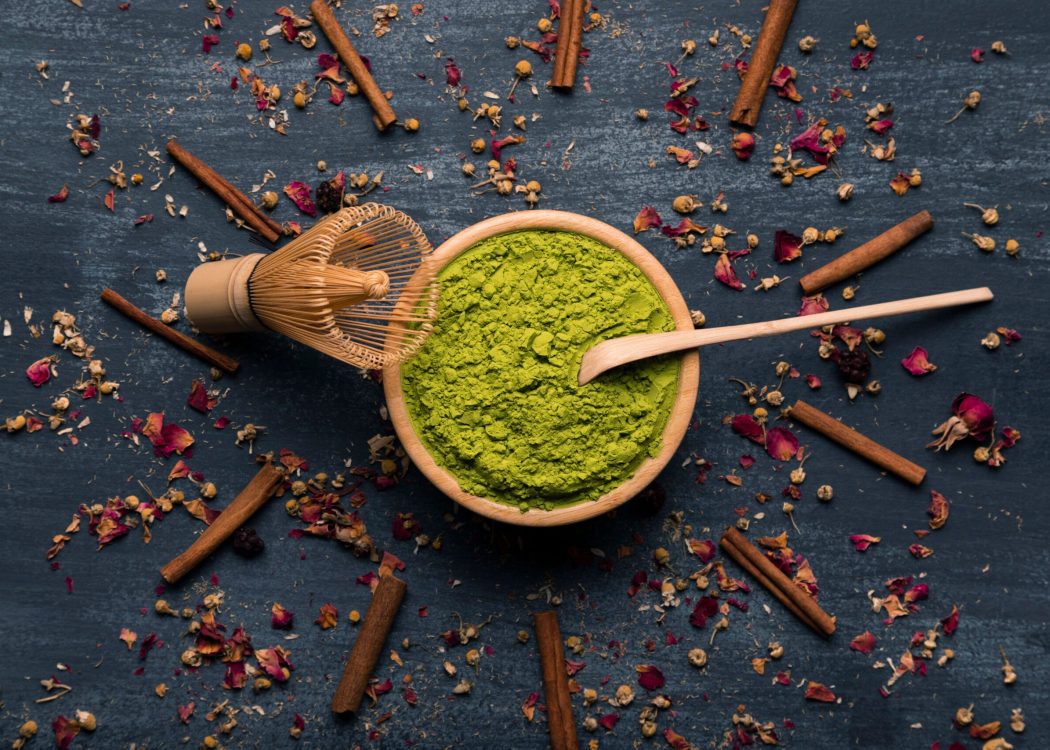 Top view_Moringa powder Top view_Moringa powder